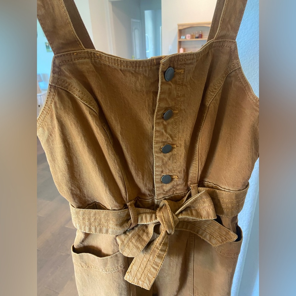 Universal Thread Tan Jumpsuit - Picture 4 of 4